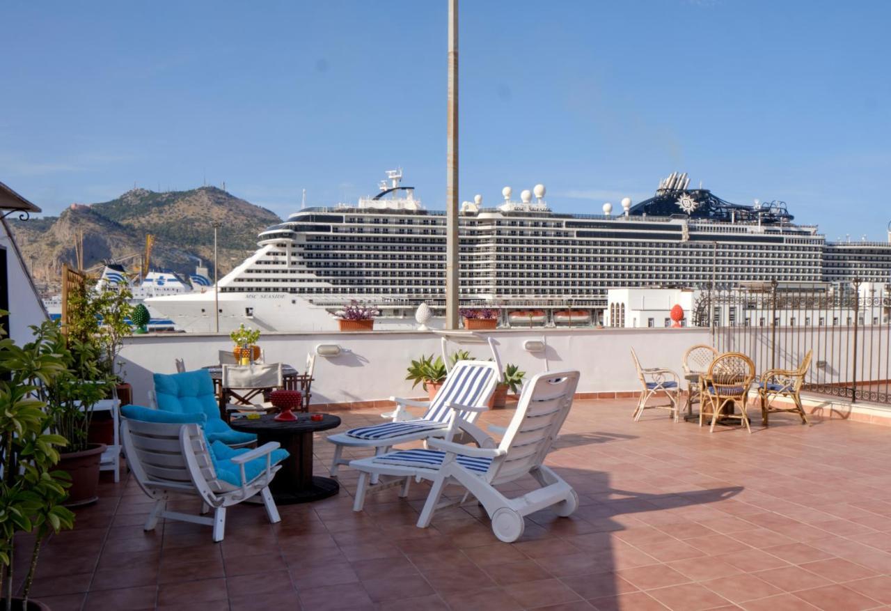 Attico Con Terrazza Sul Porto Apartment Palermo Exterior foto