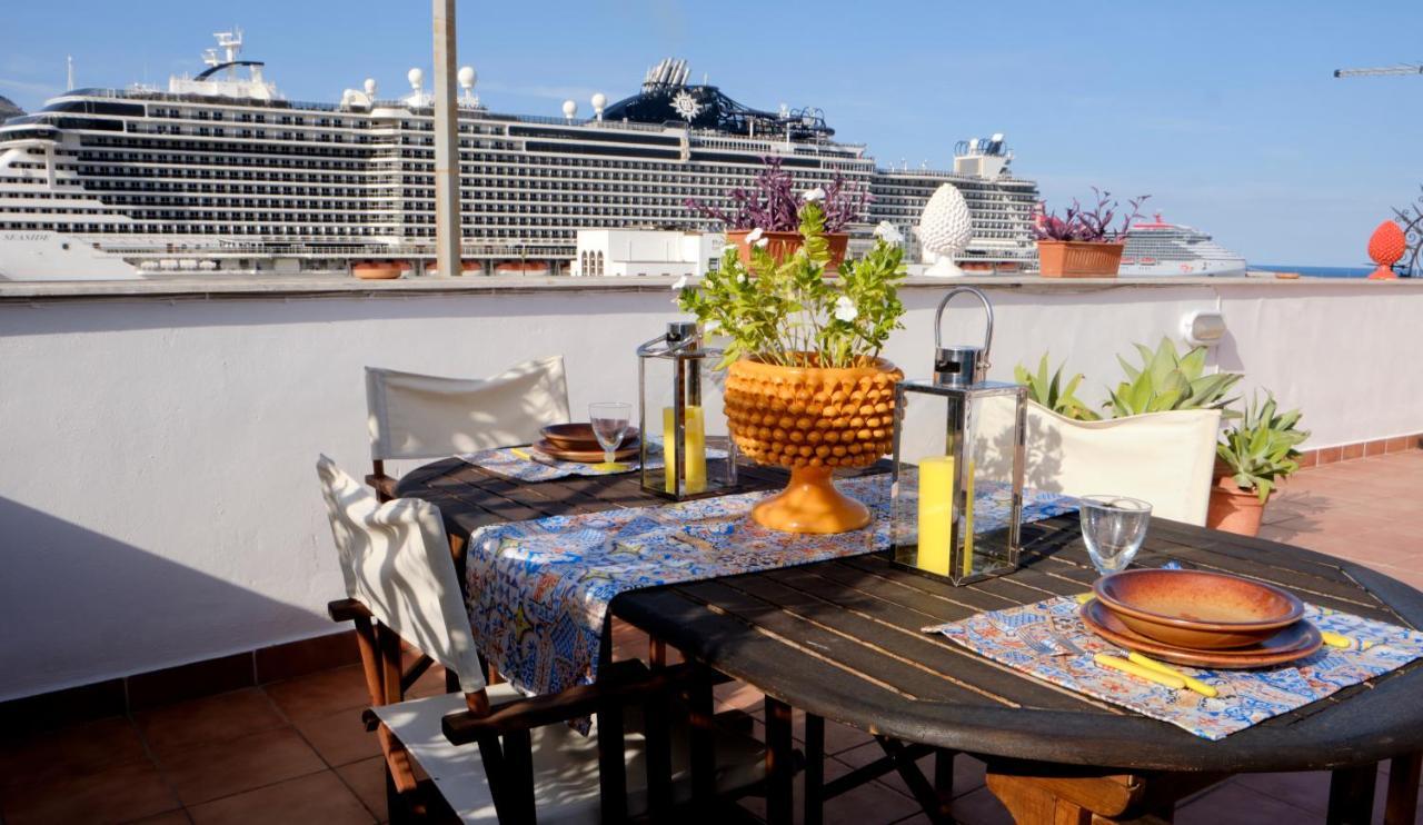 Attico Con Terrazza Sul Porto Apartment Palermo Exterior foto